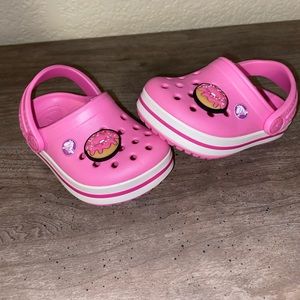 Pink Crocs - Size 4C